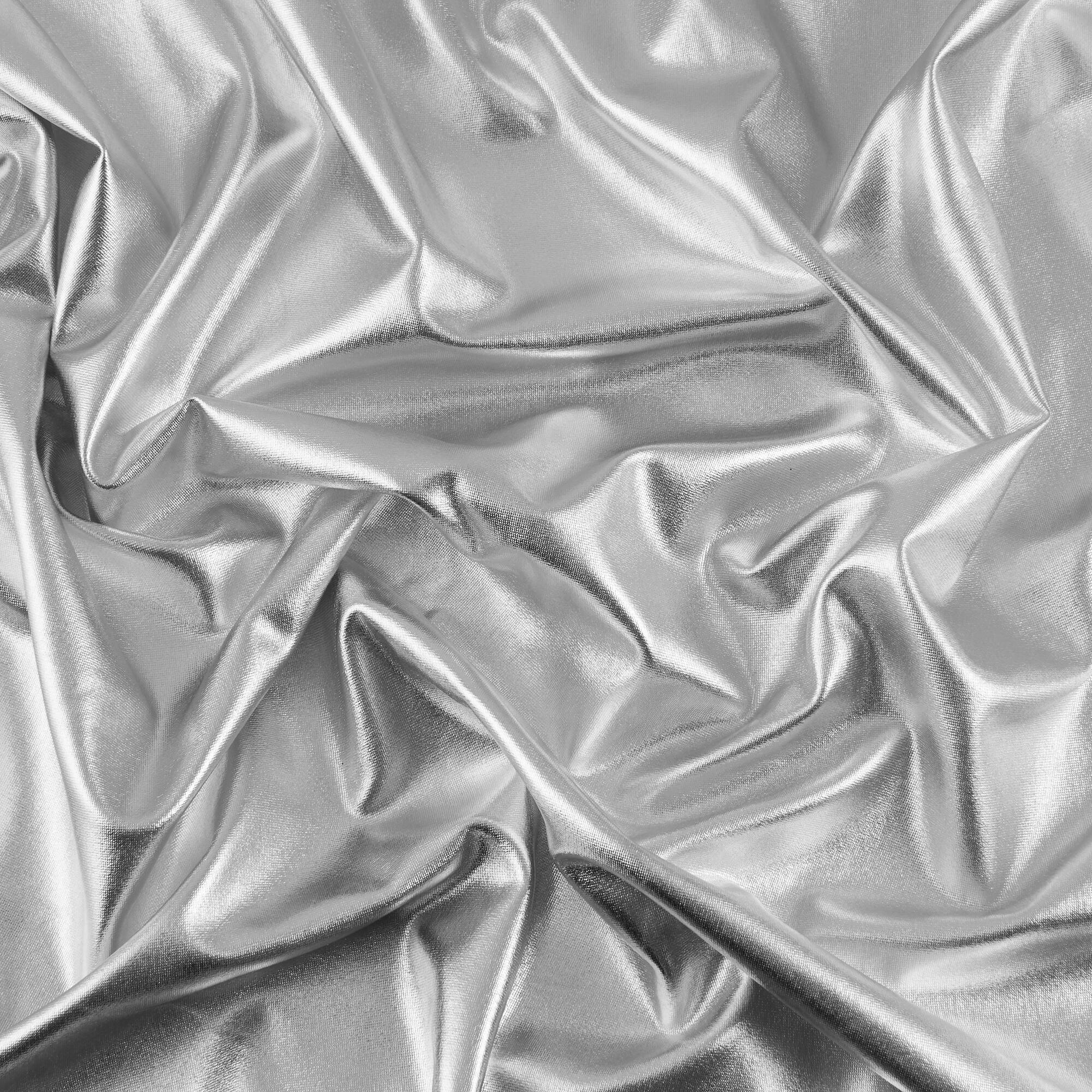 Cosplay by Yaya Han Metallic Silver 4-Way Stretch Fabric